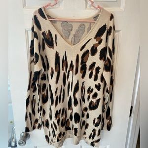 Medium Cheetah Print Sweater